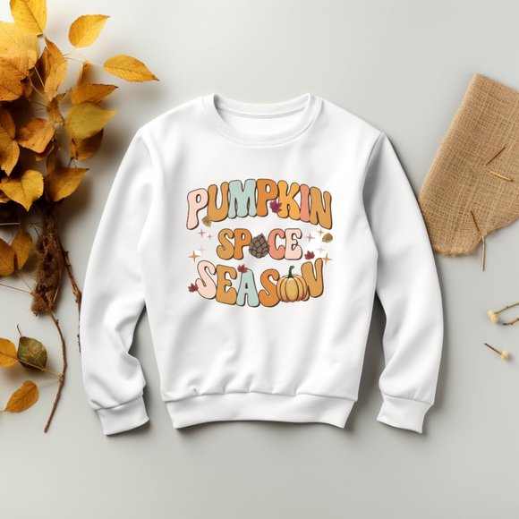 Good Vibes Fall Sweatshirt, Cute Vibe Sweater, Fall Gift, Fall Shirt - Picture 1 of 4
